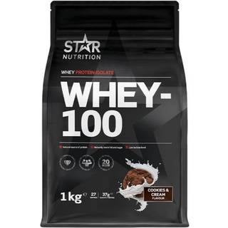 Star Nutrition Whey-100, 1 kg (Cookies & Cream)