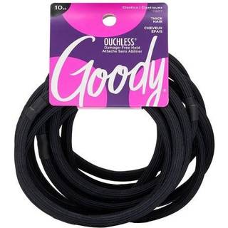 Goody Ouchless XL & Extra Thick Elastics Black 10.0 Count