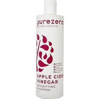 Puryzero Apple Cider eddike afgiftende shampoo 12 Fz - Detox Scalp & Hair - PH Balanced -?get hydrering - Nul sulfater Parabensfarvestoffer - 100