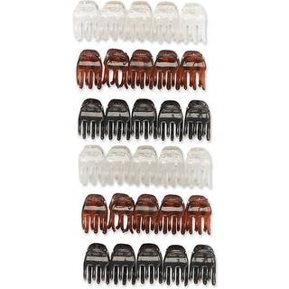 Scunci Effortless Beauty Mini Hårklemmer - 30 stk., 0,8 oz, Sikkert hold til tykt hår