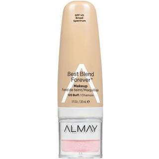 Almay Best Blend Forever Foundation Buff 1 fl. oz. SPF 40 bredspektret