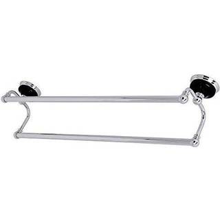 Kingston Brass BA9113C Vand Onyx 24 in. Dobbelt h?ndkl?destang Poleret krom