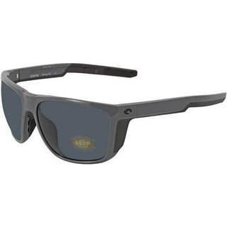 Costa Del Mar Ferg XL Polarized 901212 62 Solbriller Mænd Grå - Shiny Grey - 62mm