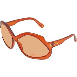Tom Ford FT0903 CHEYENNE 48E 68 Solbriller Kvinder Brun - Transparent Brown - 68mm