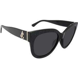 Jimmy Choo JILL/G/S DXF/IR 54 Solbriller Kvinder Black - Glitter Gold Black - 54mm