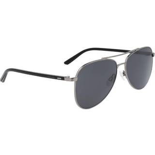 Calvin Klein Unisex CK21306S 008 Solbriller Metal Rifle tønde Grå Pilot