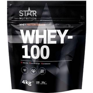 Star Nutrition Whey-100, 4 kg (Unflavoured)