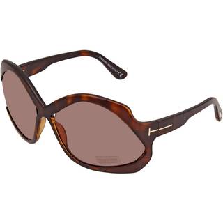 Tom Ford FT0903 CHEYENNE 52E 68 Solbriller Kvinder Tortoiseshell - Dark Havana - 68mm