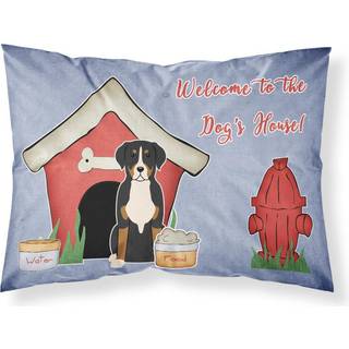 """" Caroline's Treasures House Collection Greater Swiss Mountain Dog Fabric Standard Pillowcase BB2791Pillowcase Multicolor """"
