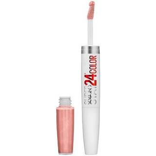 Maybelline Super Stay 24 2-trins flydende l?bestift makeup Langvarig st?rkt pigmenteret farve med fugtgivende balsamkonstant toast n?gen 1 t?llin