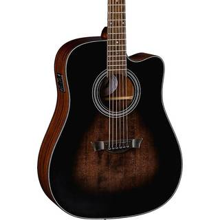 Dean Guitars St. Augustine Dreadnaught Cutaway Black elektroakustisk guitar