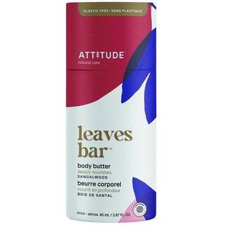 Attitude Leaves Bar Body Butter fast kropssmør Sandalwood 85 g - 85 g