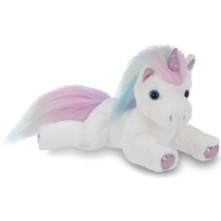 Bearington Lil 'Rainbow Shimmers The White Unicorn Plush 10 Inch Unicorn Fyldt Animal