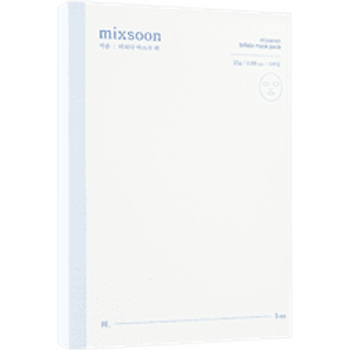 mixsoon Bifida Fugtgivende ansigts sheetmaske med probiotiske bakterier 5x25 g - 5x25 g
