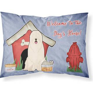 """" Caroline's Treasures Dog House Collection South Russian Sheepdog Fabric Standard Pillowcase BB2778Pillowcase Multicolor """"