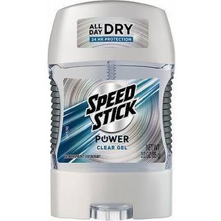 Speed ??Stick Power Antiperspirant deodorant för män Clear Gel - 3 Ounce