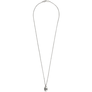 Vivienne Westwood Tag Pendant Silver