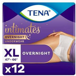 Tena inkontinensundertj til kvinder natten over Absorberingsevne Sensitive Care X-Large - 12 Count