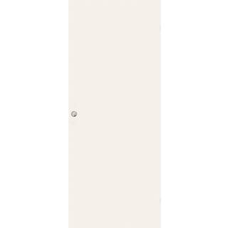 Swedoor skydedør Easy GW 725x2040x40 hvid glat not i bund+oval skål+trækring