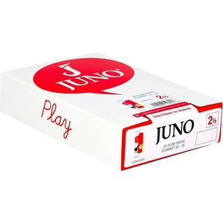 Vandoren Juno BB Box med 25 Strength 2.5 Clarinet Reeds (JCR012525)