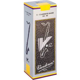 Vandoren CR6235 Bass Clarinet V 12 Reeds styrke nr. 3.5 -kasse med 5