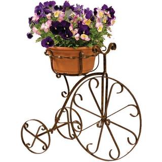 Hjorte park bk101 fancy cykel planter naturlig patina
