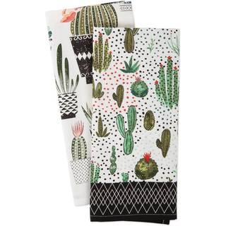 DII Urban Cactus Kitchen Collection 18x28 Urban Oasis 2 Piece
