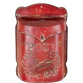 Kreativ co-op r?d pr?get tin post brevboks