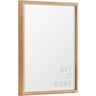 Kate og Laurel Blake f?r det gjort indrammet trykt trykt t?r-Erase Glass Wall Art af Creative Bunch Studio 18x24 Natural Inspirational Art for Wa