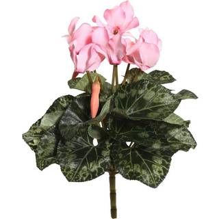 Vickerman Everyday Artificial Light Pink Cyclamen Bush 11 """" Lang - Premium Faux Floral Decor til bryllup eller hverdagslige arrangementer - vedl