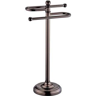 Gatco 1545bz bordplade S-stil håndklædeholder olie gnidet bronze