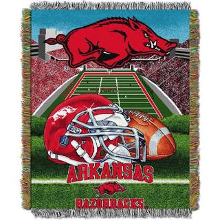 Northwest NCAA Arkansas Razorbacks unisex-voksne v?vede tapestry kast t?ppe 48 """" x 60 """" hjemmefeltfordel