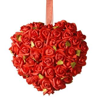 National Tree 7 """" Red Rose Heart