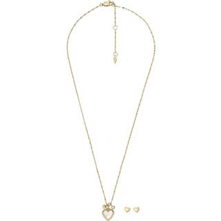 Fossil JF04246SET Halskæde Rustfrit Stål JF04246SET - Dame - Pearl
