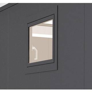 Biohort Aluminium vippe-dreje vindue  Mørke grå metallic Højre