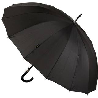 Bruuns lang paraply carbonfibre auto (BLACK)