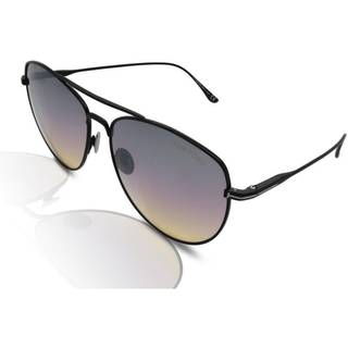 Tom Ford FT0784 MILLA 01C 59 Solbriller Kvinder Black - Shiny Black - 59mm