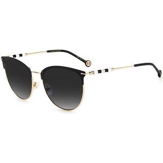 Carolina Herrera CH 0037/S RHL/9O 58 Solbriller Kvinder Guld - Black Gold - 58mm