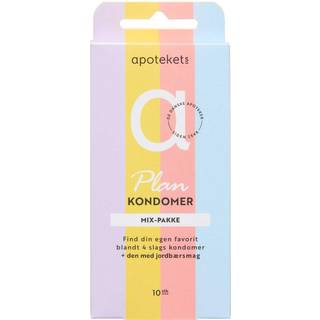 Apotekets Plan Kondomer Mix Medicinsk udstyr 10 stk