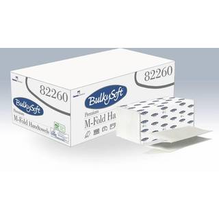 Bulky Soft Premium 3-lags 32cm M-Fold håndklædeark, 2500 ark