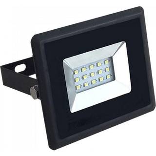 10W LED projektør 6500K 850Lm sort