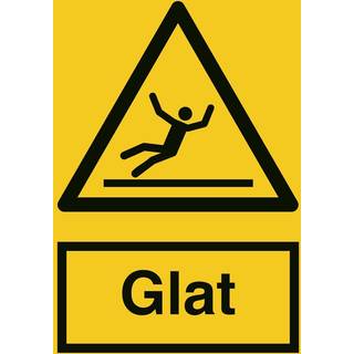 Advarselsskilt - Glat - Plast - 210 x 148 mm (A5)