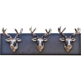 Vægophæng med tre hjortehoveder