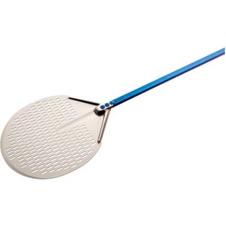 Gi.Metal Azzurra Pizzaspade - Rund -Ø 33 cm - Skaft 60 cm