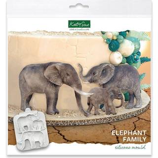 Elephant Family, Silikone Form - Katy Sue