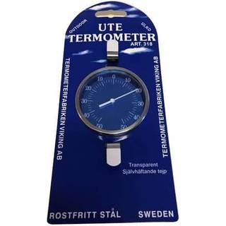 Termometerfabriken Thermometer In-/Outdoor Stainless steel