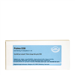 Allergica Pulmo D30 ampul - 10 x 1 ml.