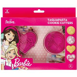 Barbie Udstikkersæt m. Præg, Decora
