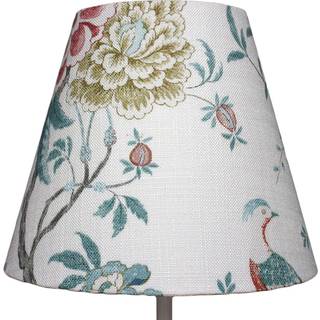 Bergo Lampskärmar Alf 23 Oriental Bird - Lampeskærme Tekstil Hvid - S20/23/077012100