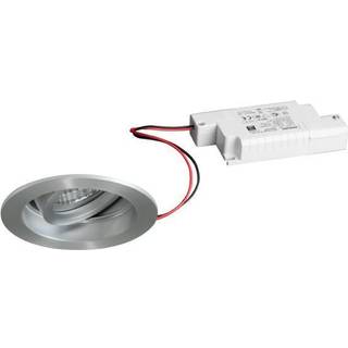 BRUMBERG Tirrel dyb LED indbygningsspot RC, 830, rund, aluminium